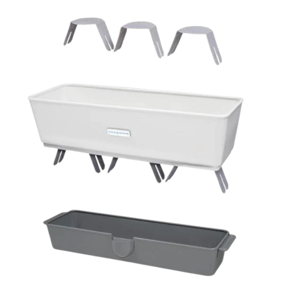 Jardinière pour fines herbes avec réservoir 3-Pcs de Cole et Mason