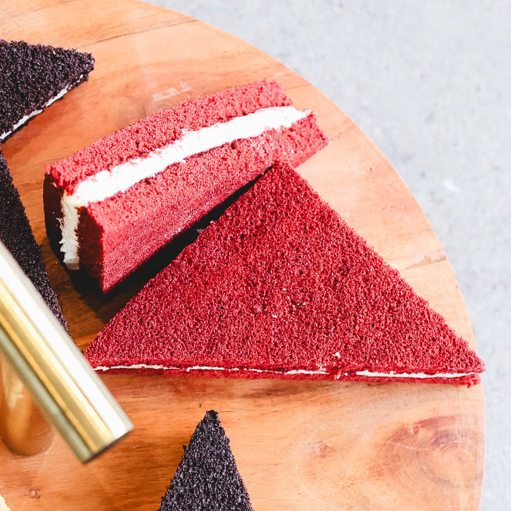 Gâteau Sandwich Red Velvet et Fromage à la crème