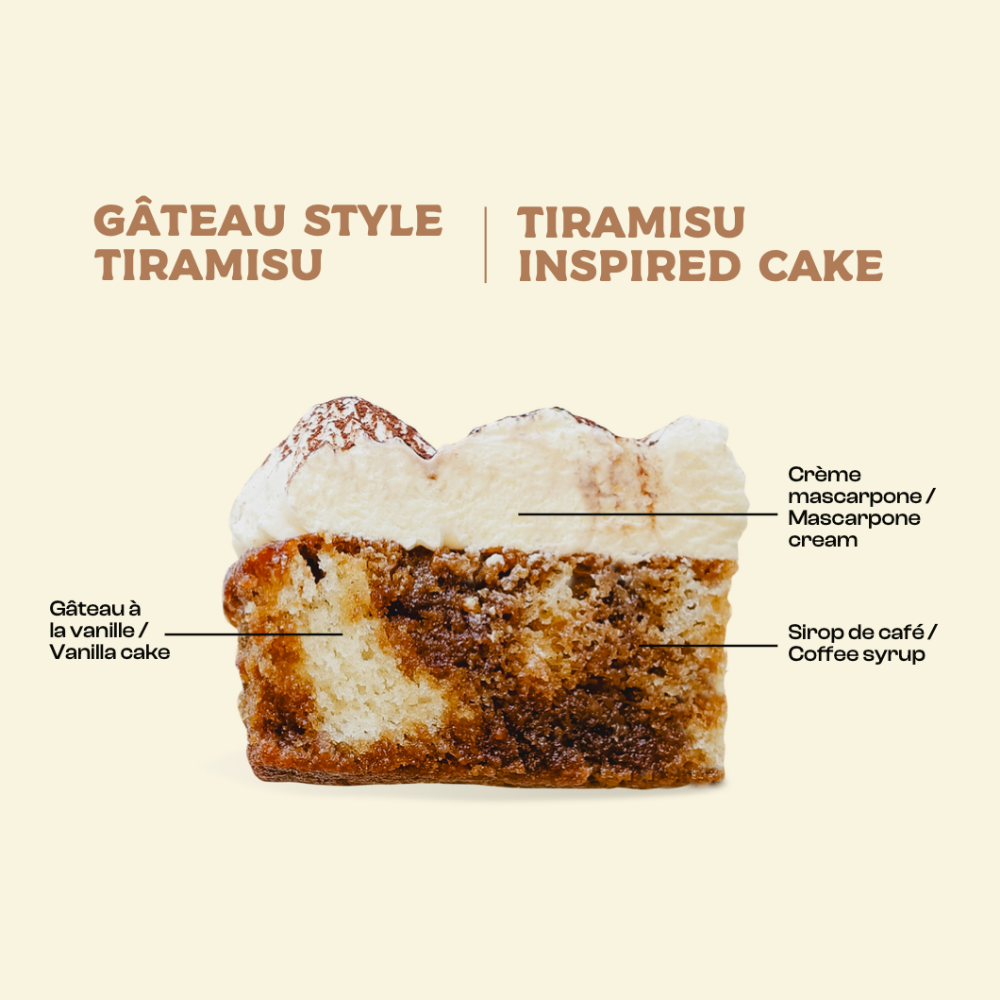 Gâteau style Tiramisu