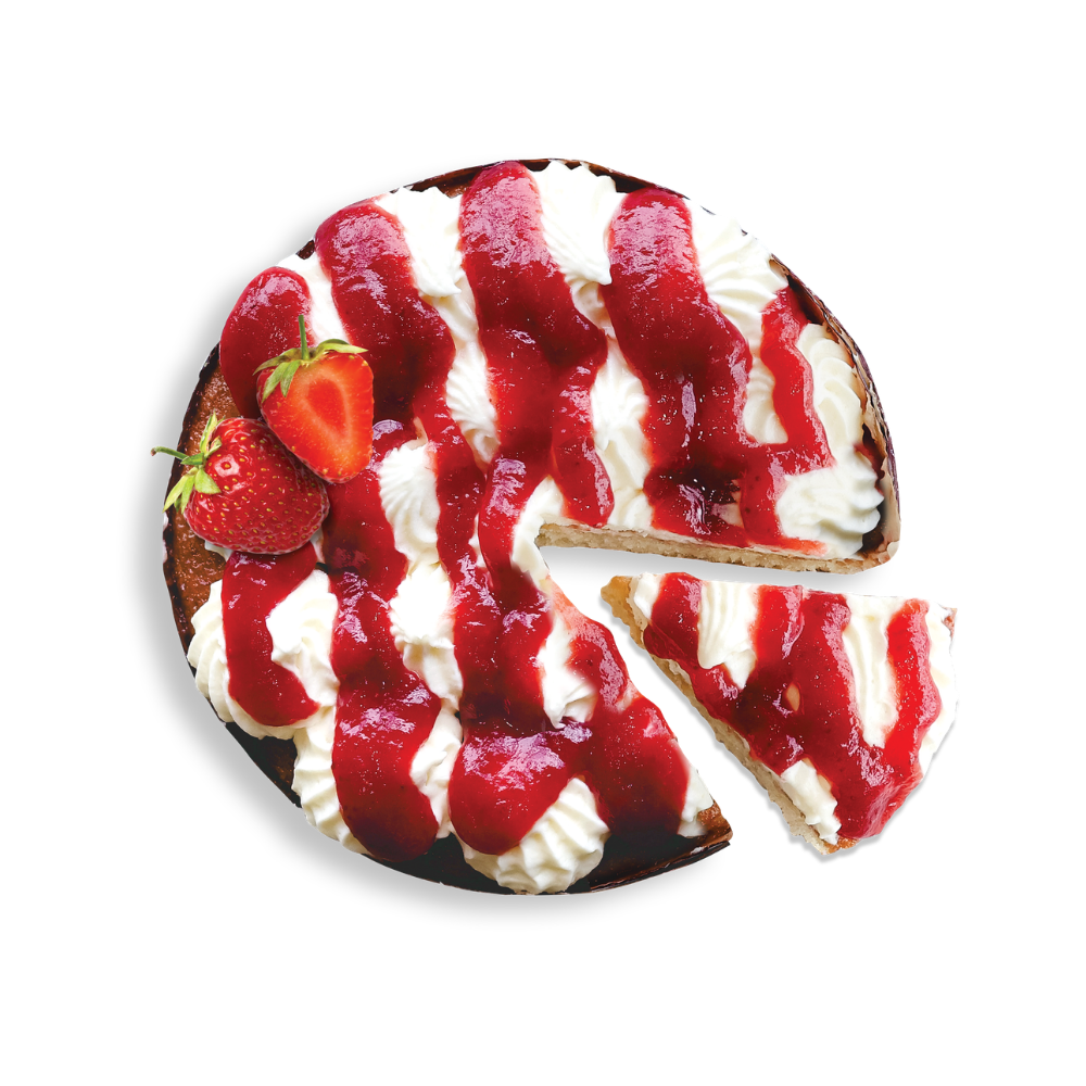 Gâteau style shortcake aux fraises
