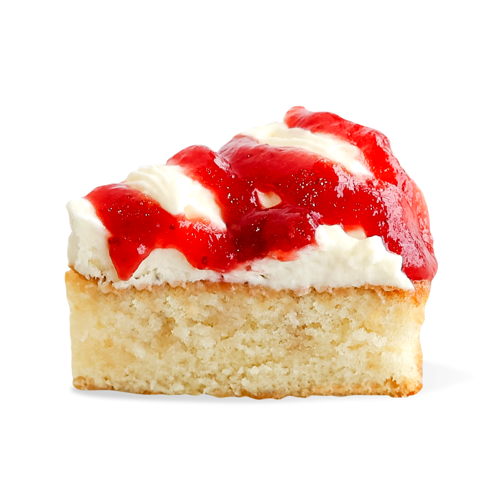 Gâteau style shortcake aux fraises