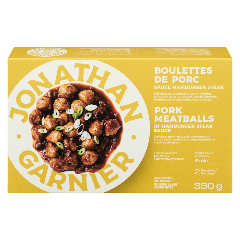Albóndigas de cerdo en salsa de carne de hamburguesa