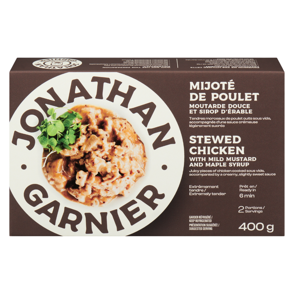 Тушеная курица со сладкой горчицей и кленовым сиропом