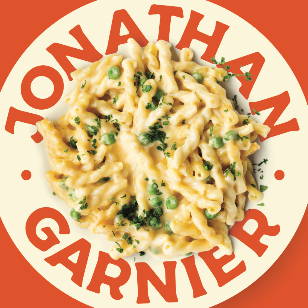 Macaroni aux 3 fromages et petits pois