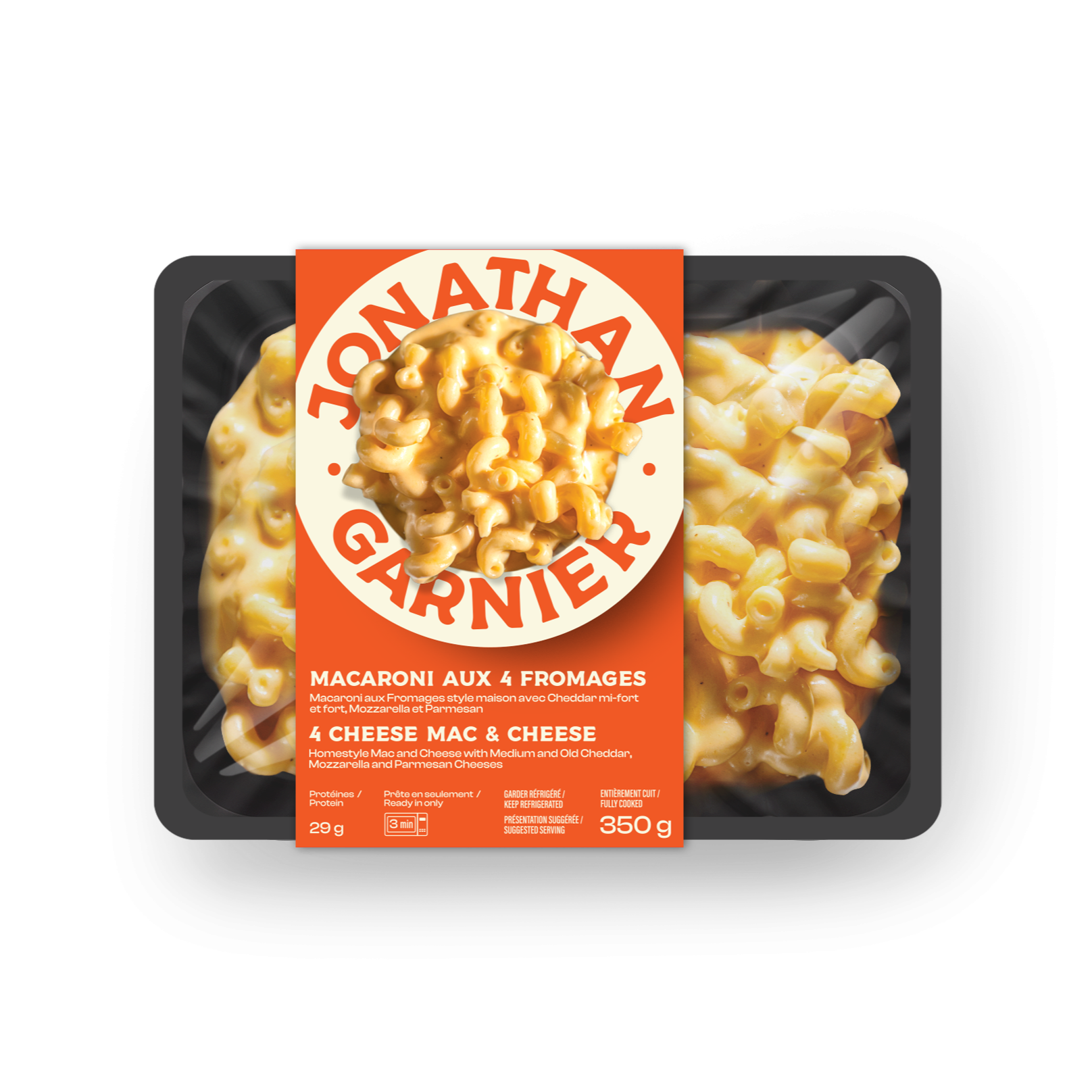 4種のチーズ入りマカロニ