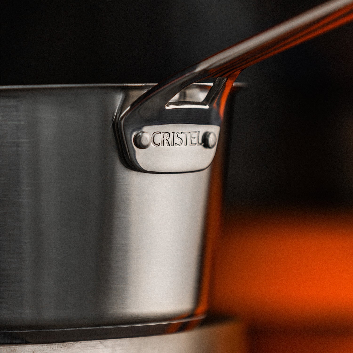Ensemble de 8 pièces en acier inoxydable Cristel - Collection 1826 - Cristel - Casserole - - La Guilde Culinaire