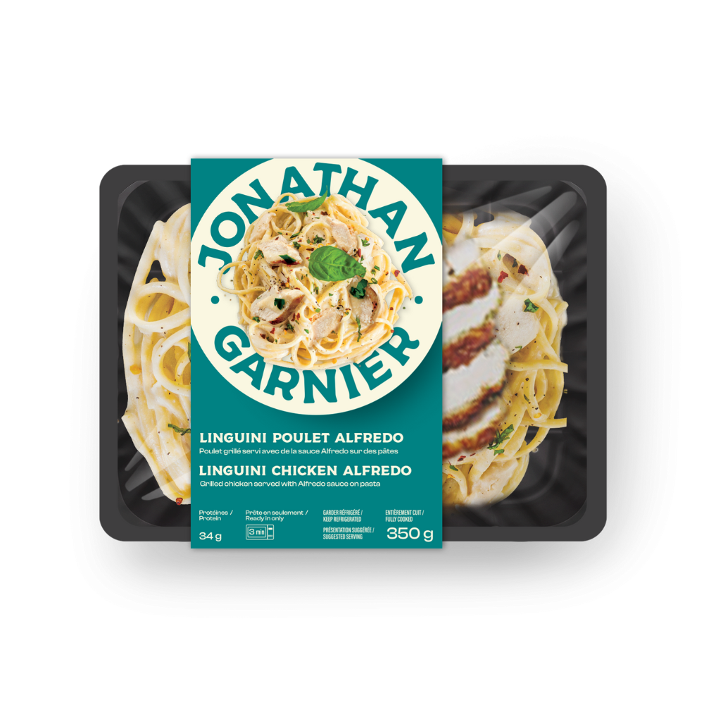 Linguini Alfredo de pollo