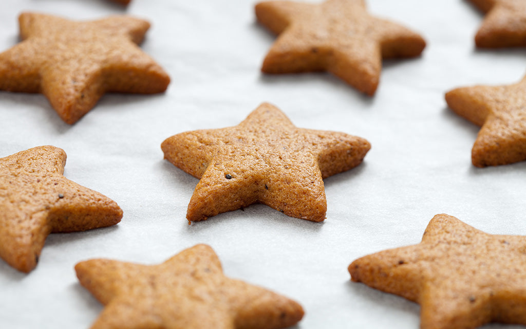 Biscuit de noel au chocolat et avoine