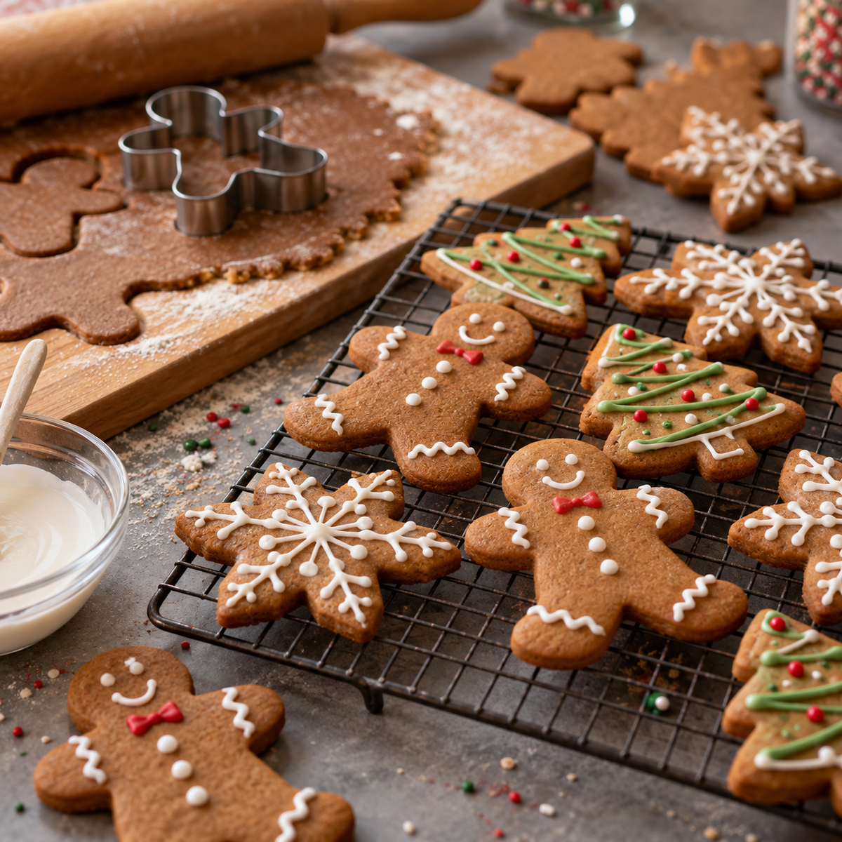 Biscuits pain d’épices