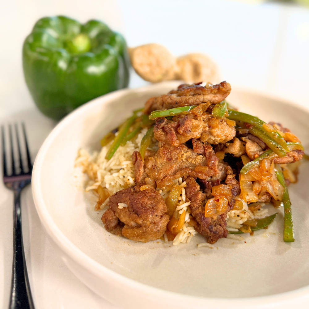 Bœuf croustillant à l'asiatique