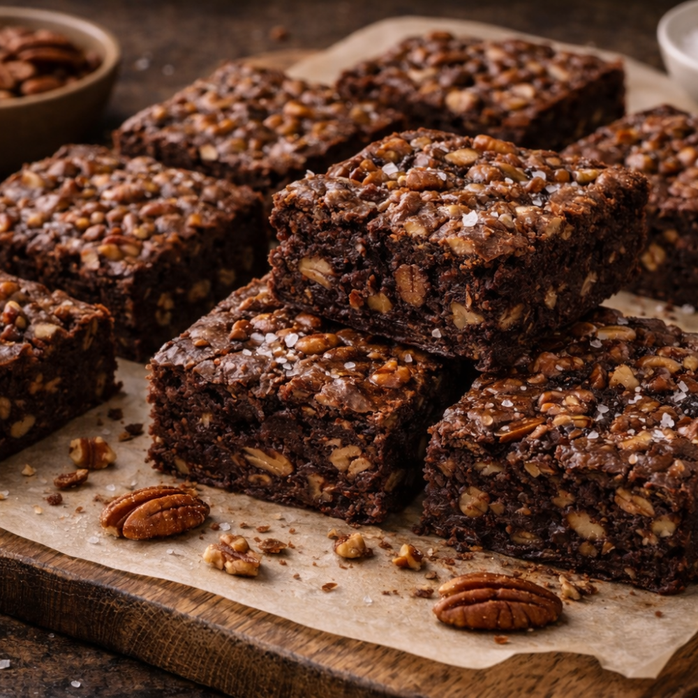 Brownie décadent aux Pacanes