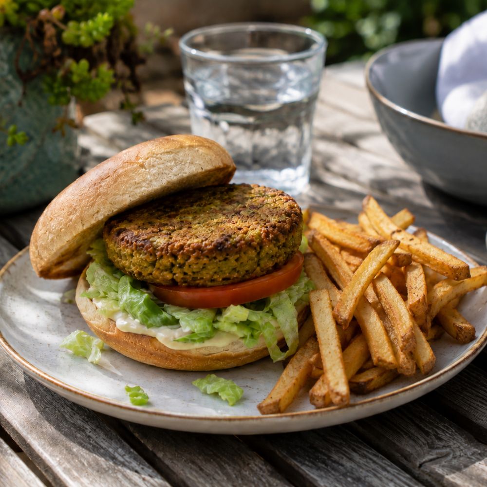 Burger de falafel