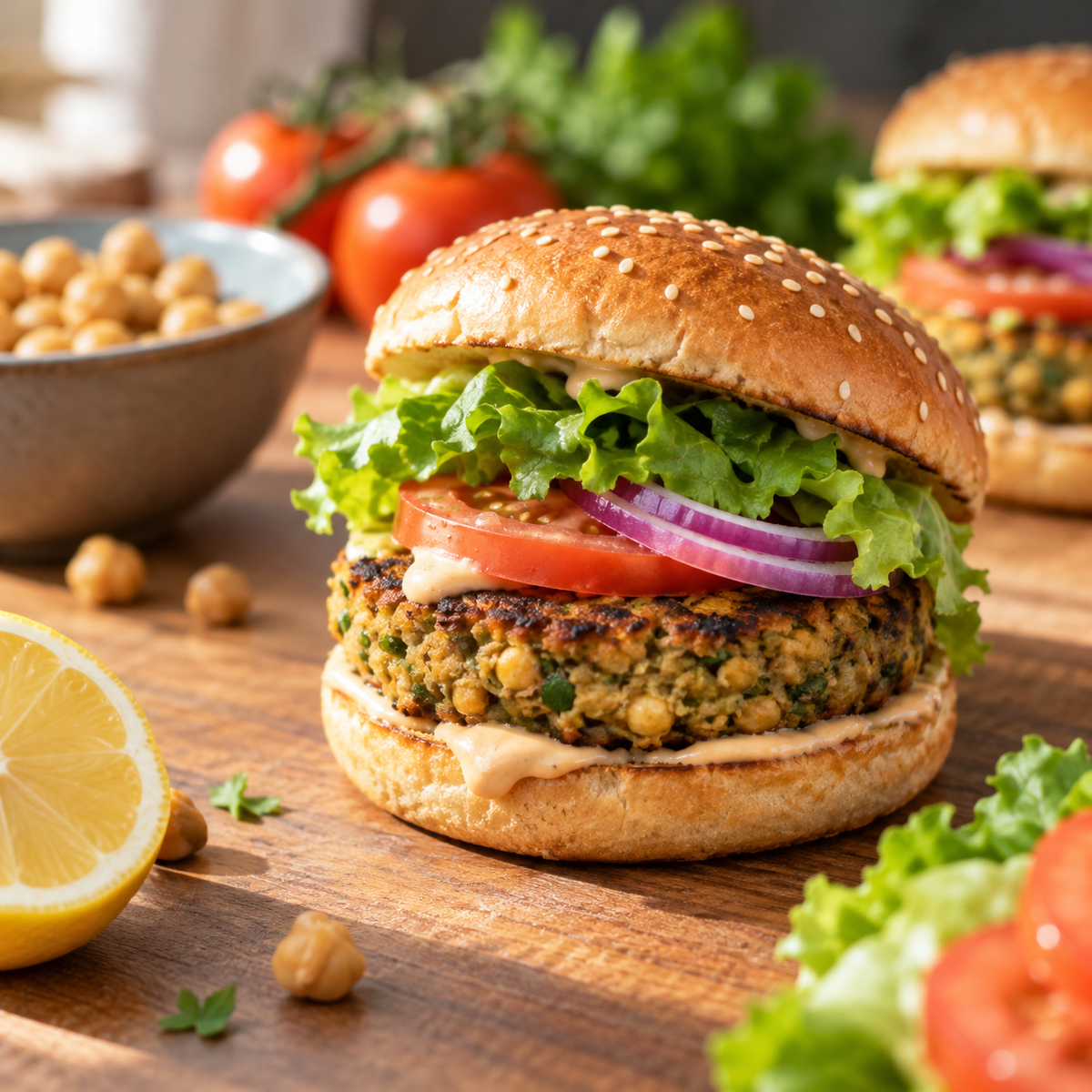 Burger végétarien