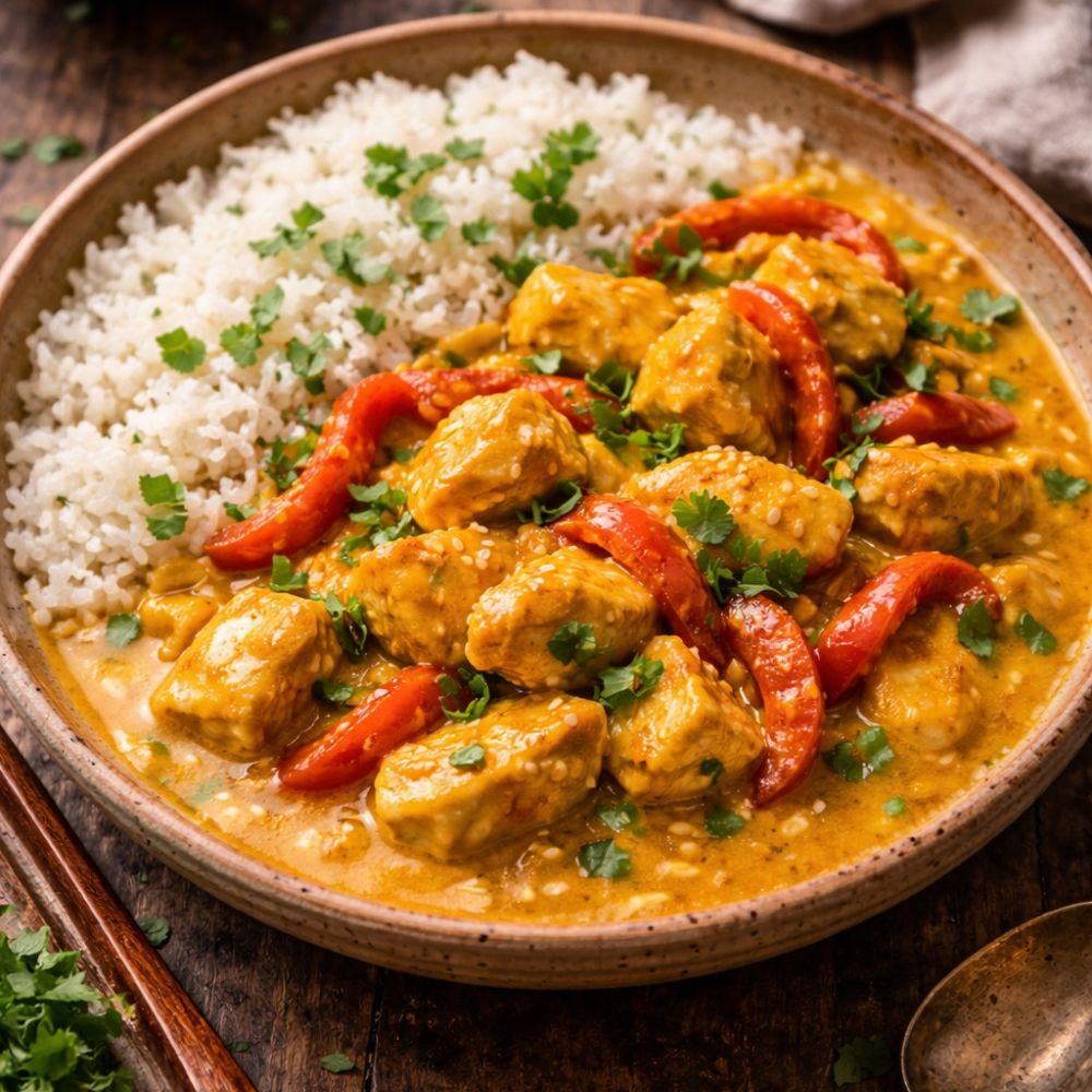 Curry de poulet