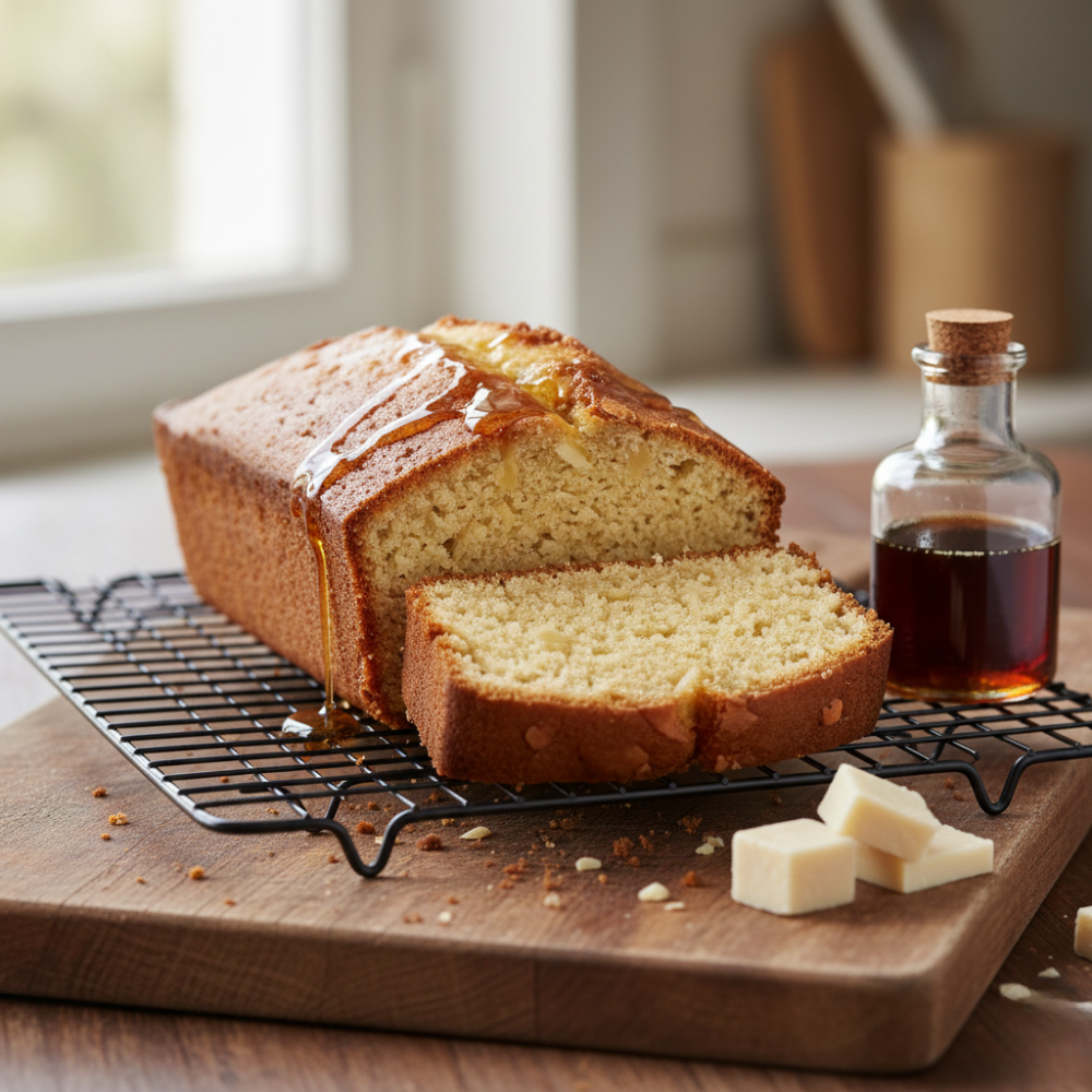 Cake aux Amandes et au Sirop d'Érable