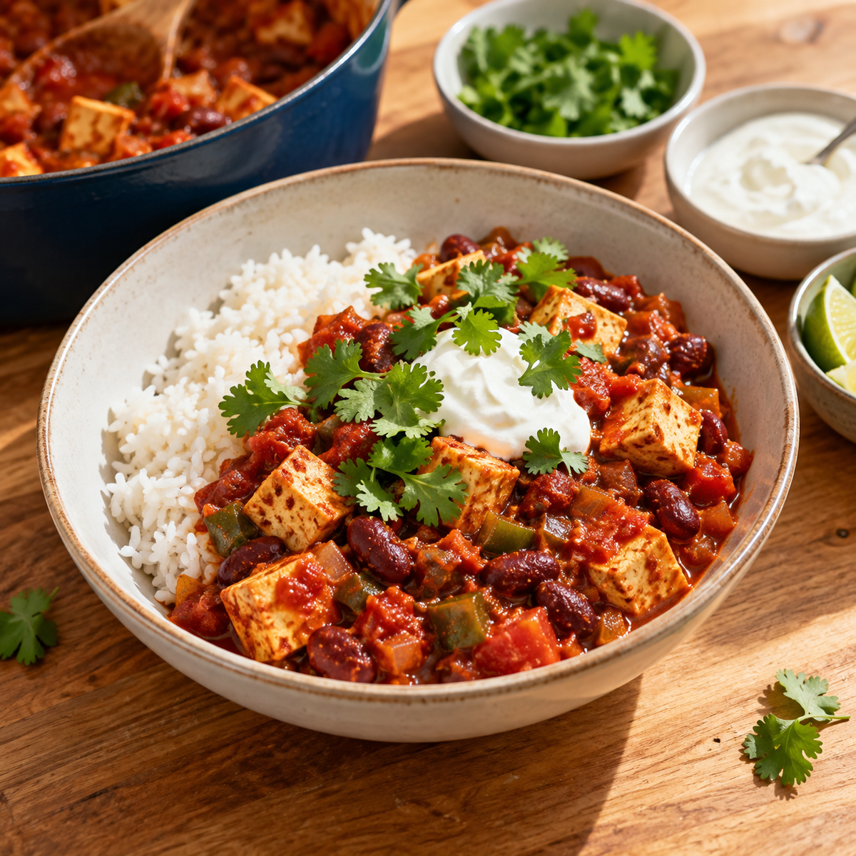 Chili au tofu