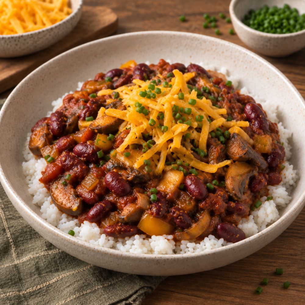 Chili aux champignons