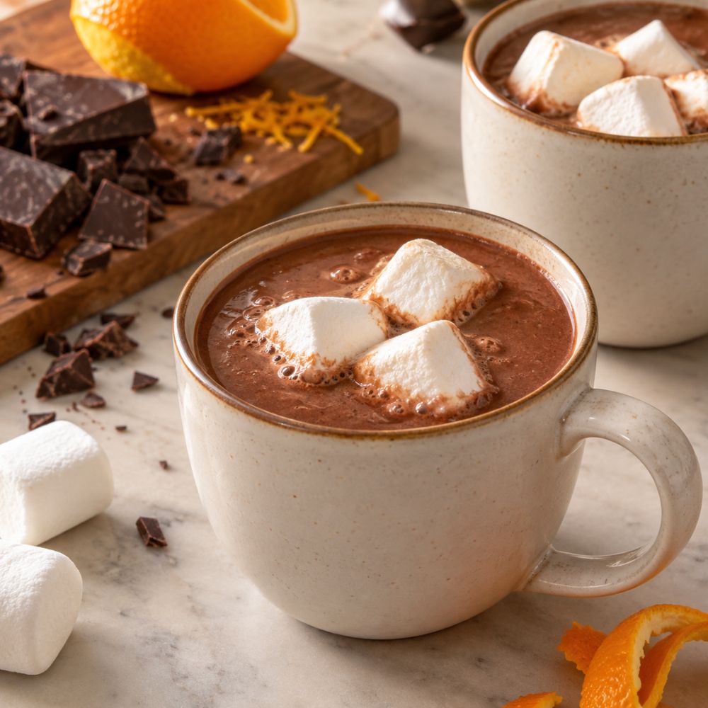 Chocolat chaud gourmand