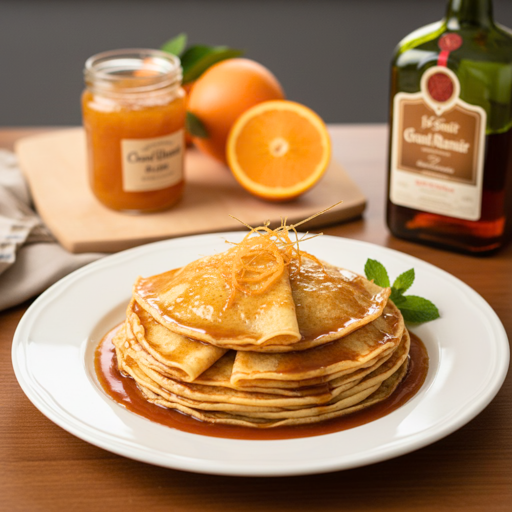 Crêpes presque Suzette