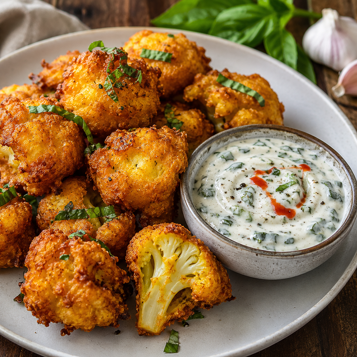 Croquette de chou fleur