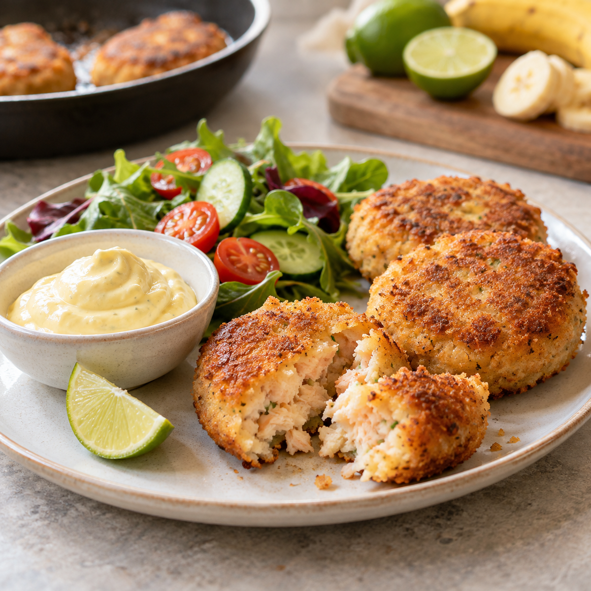 Croquettes de poisson