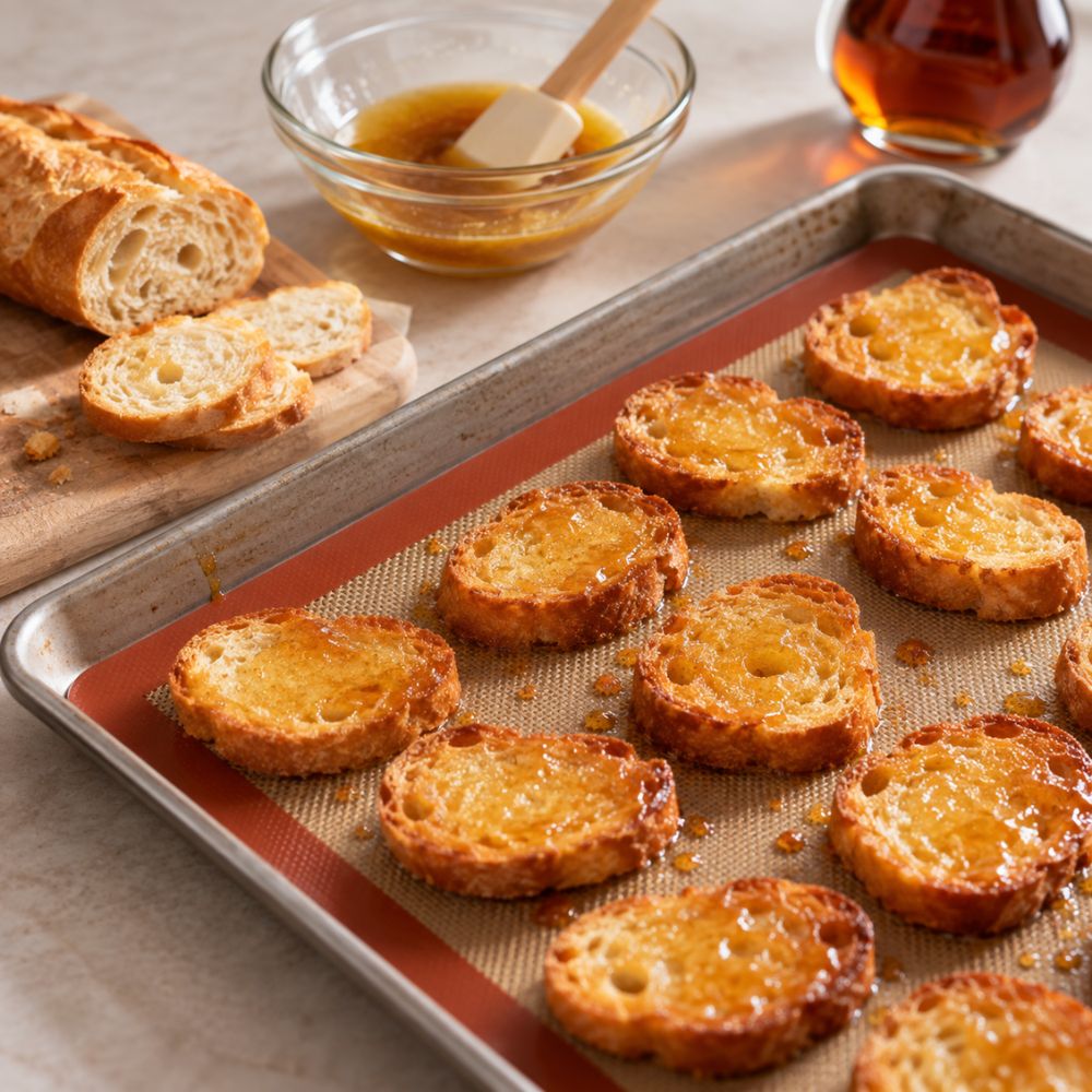 Croûtons à l’érable