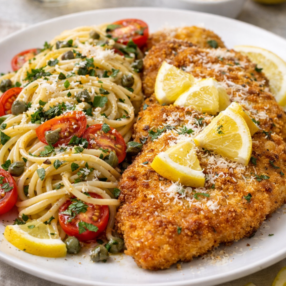 Escalope de poulet à la milanaise