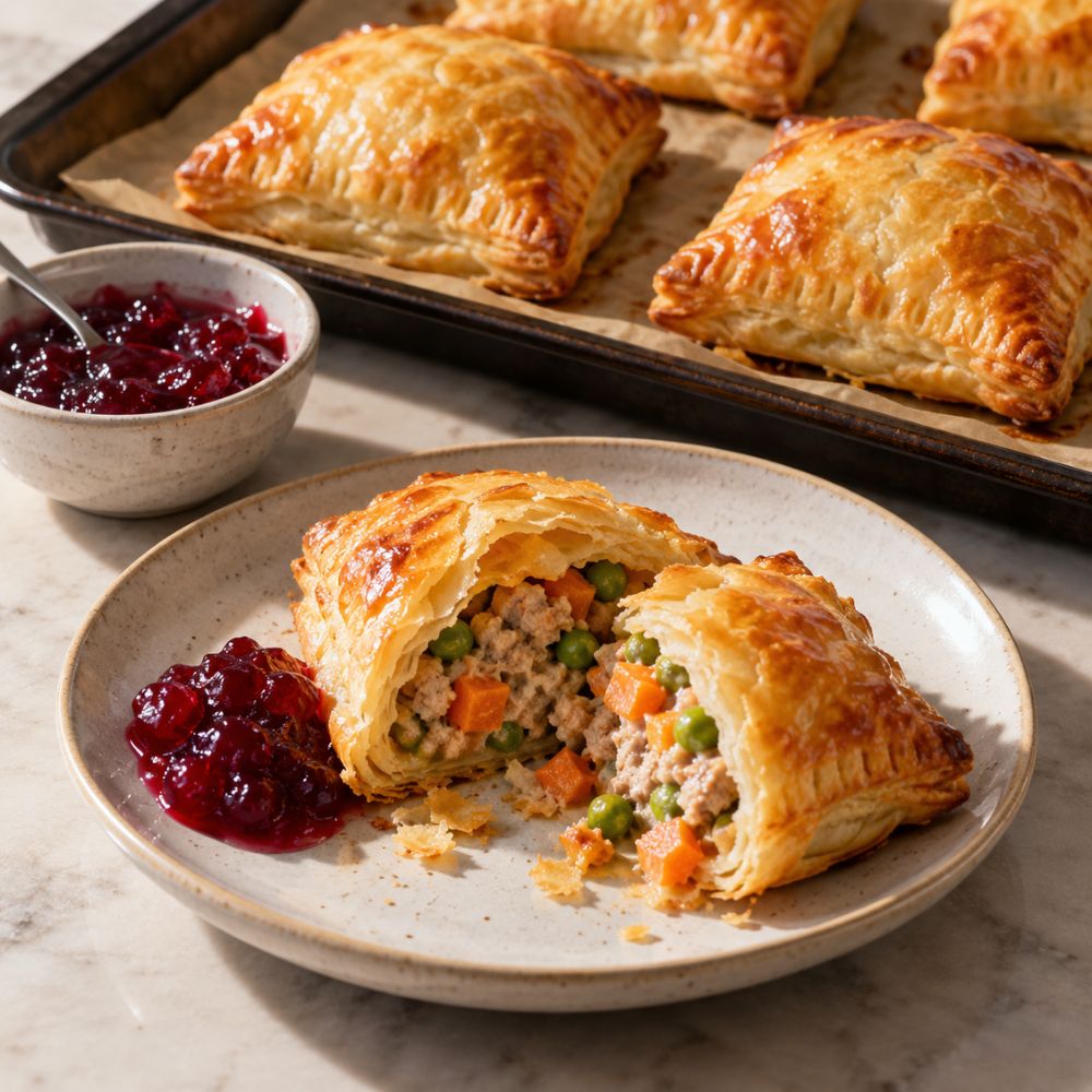 Feuilletés à la dinde