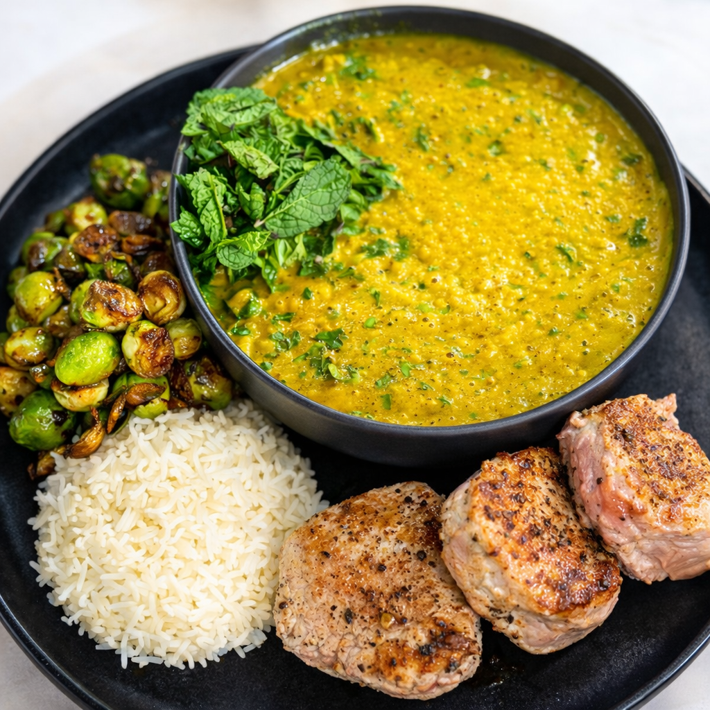 Filet de porc au cari coco