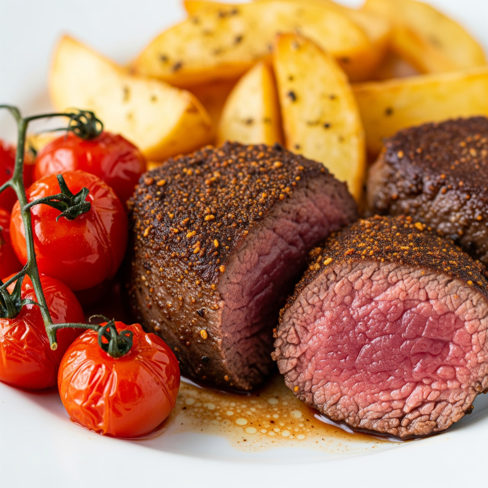 Filet mignon de bœuf aux épices