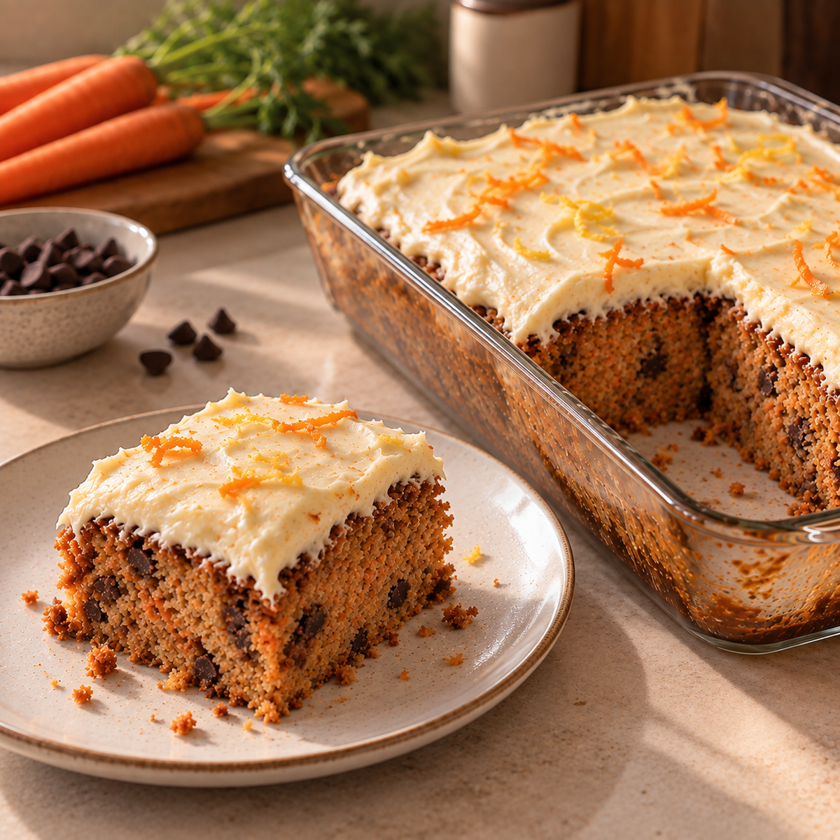 Gâteau aux carottes