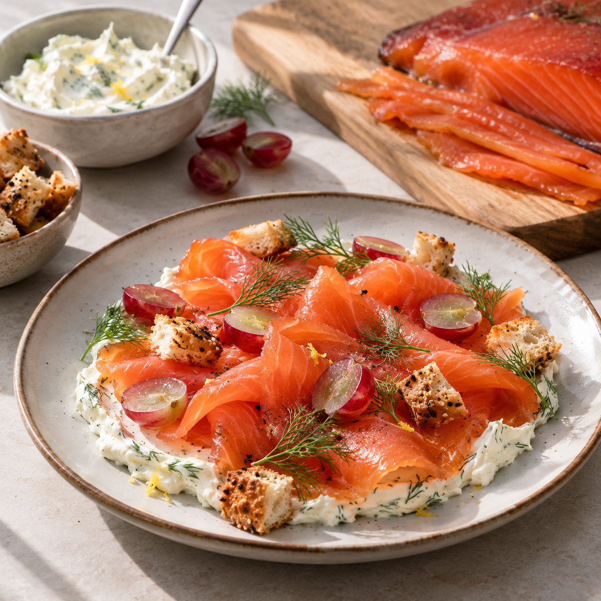 Gravlax de Noël
