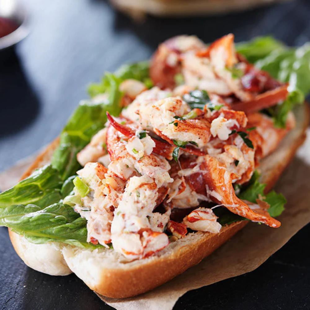 Guédille au homard grillé