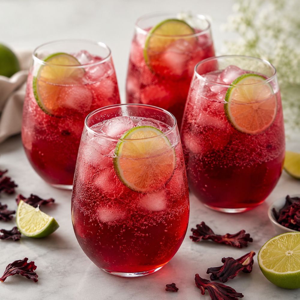 Hibiscus Spritz
