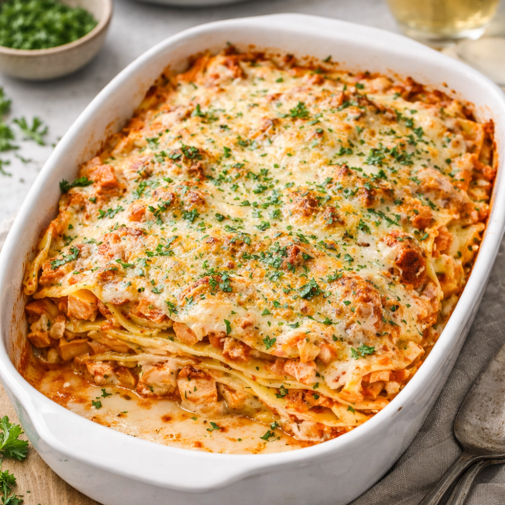 Lasagne au saumon