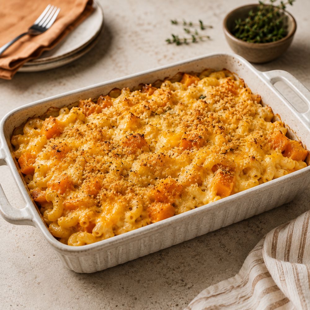 Mac and cheese à la courge