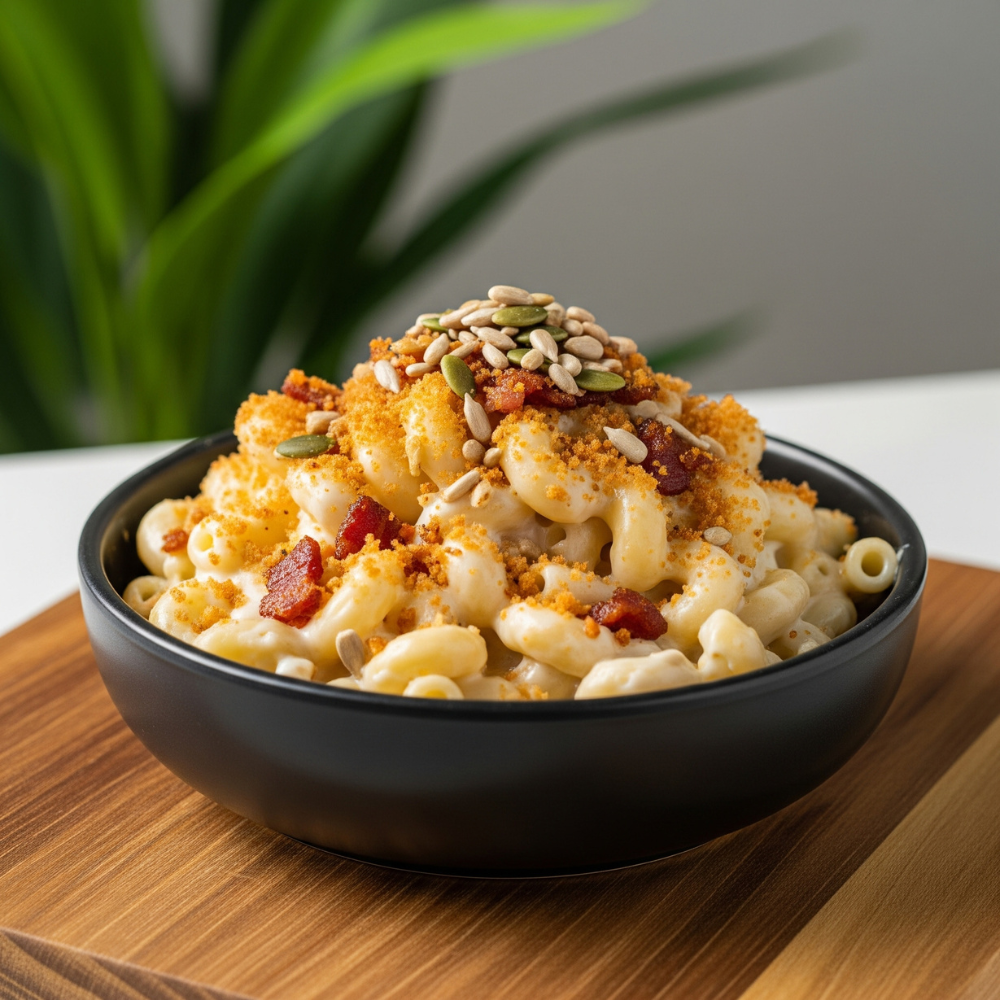 Mac and cheese croustillant