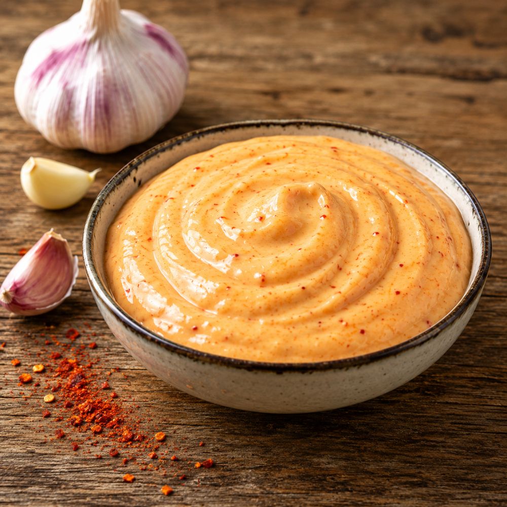 Mayonnaise au Piment d'Espelette et Ail Frais