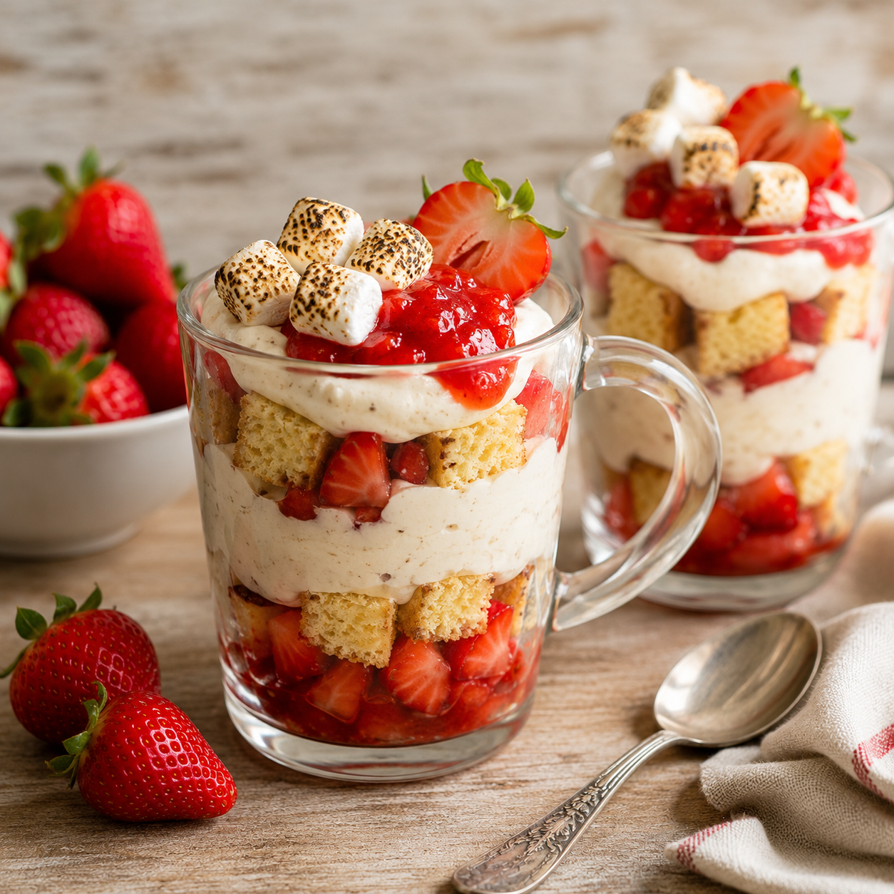 Mug aux fraises du Québec