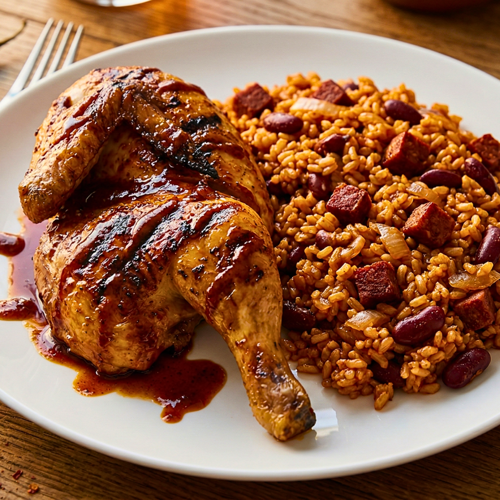 Poulet d’inspiration portugaise : poulet olé olé