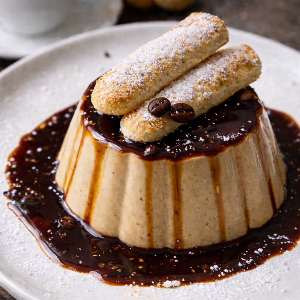 Panacotta au café
