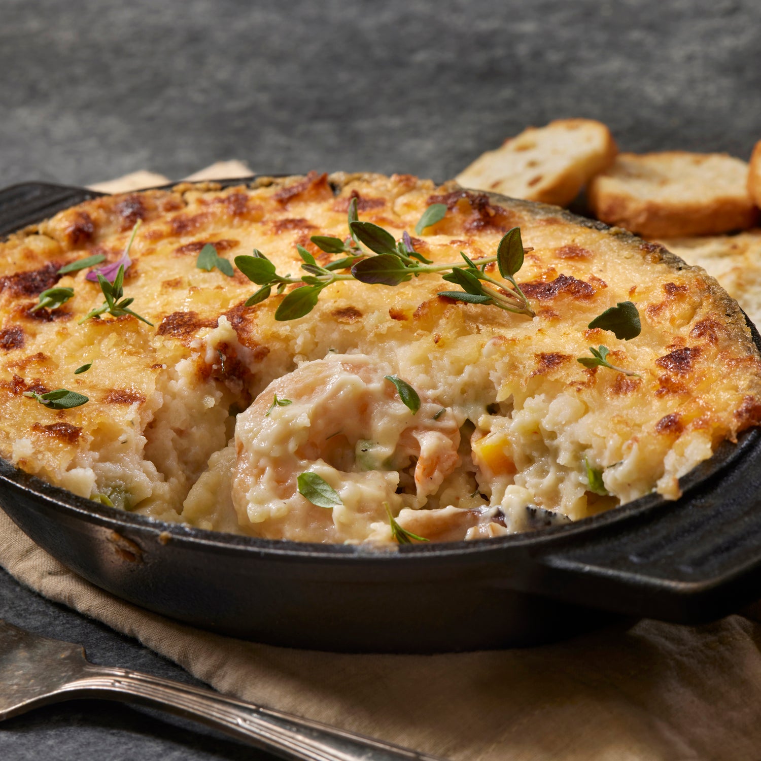 Parmentier de Saumon et Purée de Pommes de Terre au Citron et Aneth