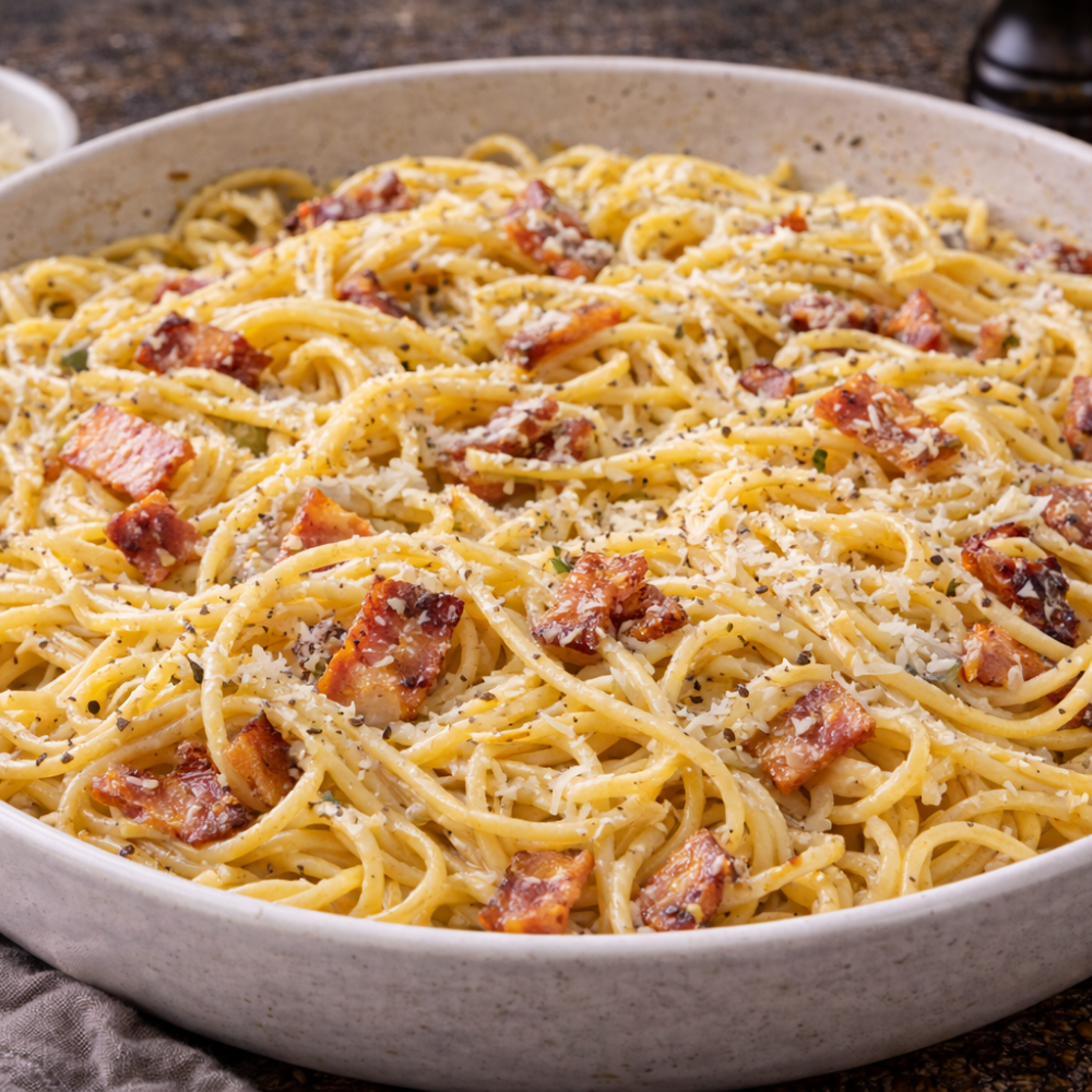 Pâtes carbonara classiques