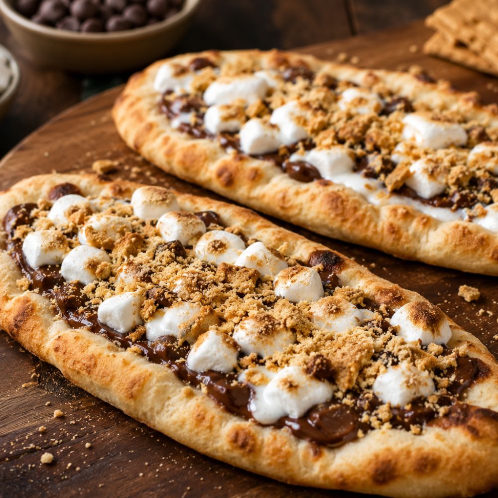 Pizza Dessert façon S’mores