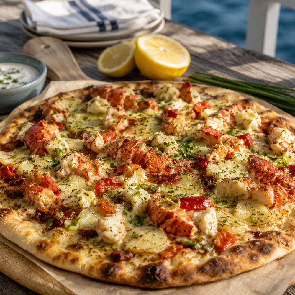 Pizza au homard