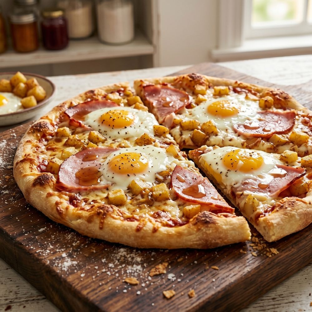 Pizza déjeuner