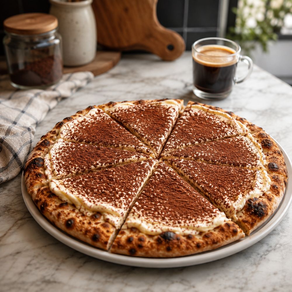 Pizza tiramisu