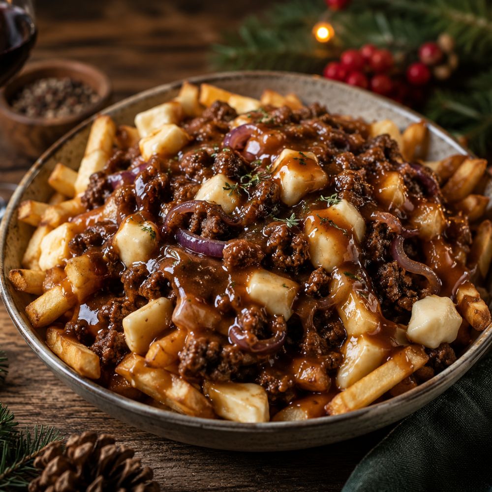 Poutine de Noël a partager