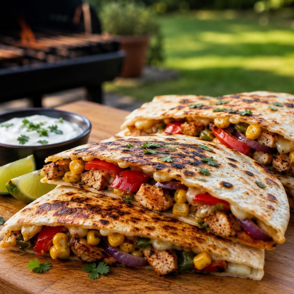Quesadillas au BBQ