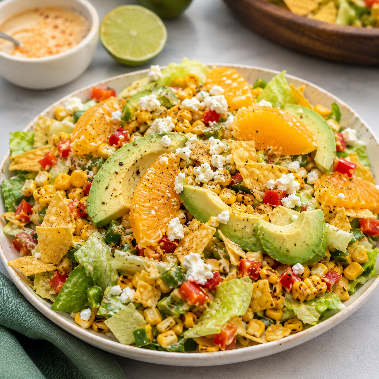 Salade de maïs à la mexicaine